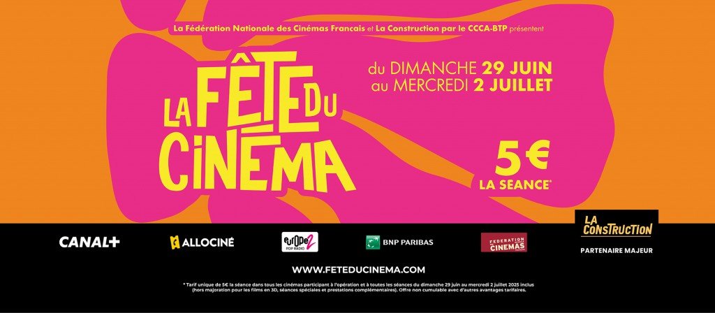 actualité Fête du cinéma 2025